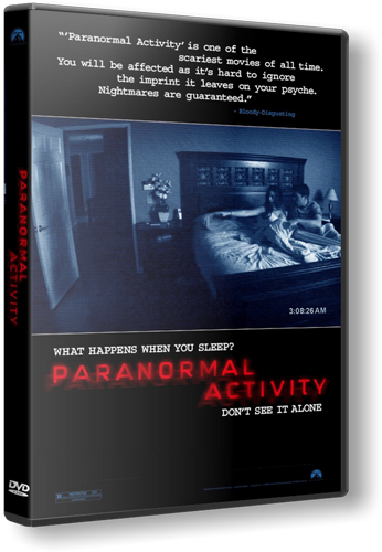 Паранормальное явление / Paranormal Activity BDRip (2009) + Альтернативная концовка!