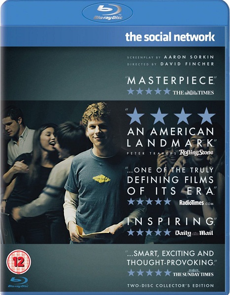 Социальная сеть / The Social Network (2010) Blu-Ray