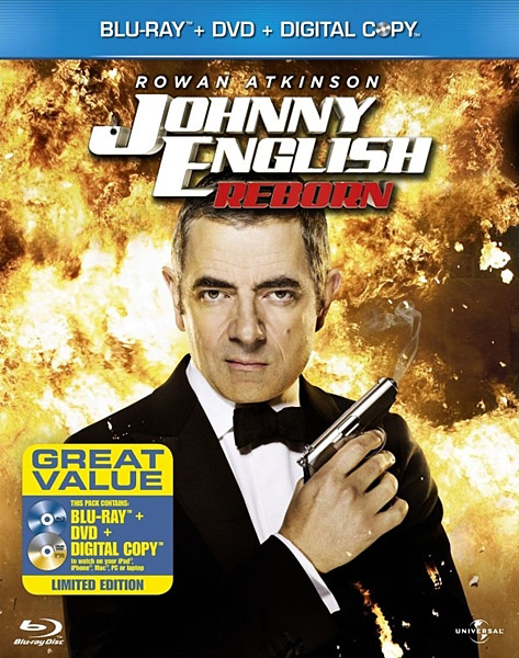 Агент Джонни Инглиш: Перезагрузка / Johnny English Reborn (2011) Blu-Ray CEE