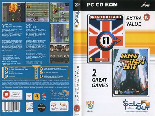 GTA + GTA: London 1961 + GTA: London 1969 + GTA 2 (1997-1999) PC