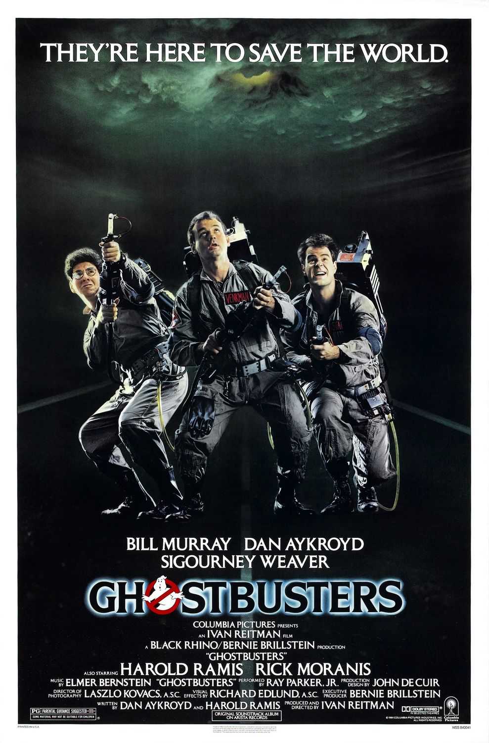 Охотники за привидениями / Ghostbusters (1984) HDRip