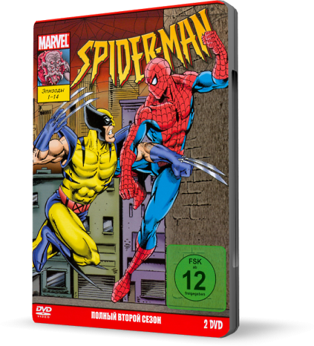 Человек-паук / Spider-Man: The Animated Series (2 сезон) (1995) DVDRip-AVC