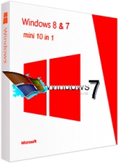 Windows 7 & 8 (10in1) mini (x86/x64) (2013) RUS