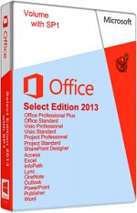 Microsoft Office Select Edition SP1 (15.0.4569.1506) VL by Krokoz (2013) PC